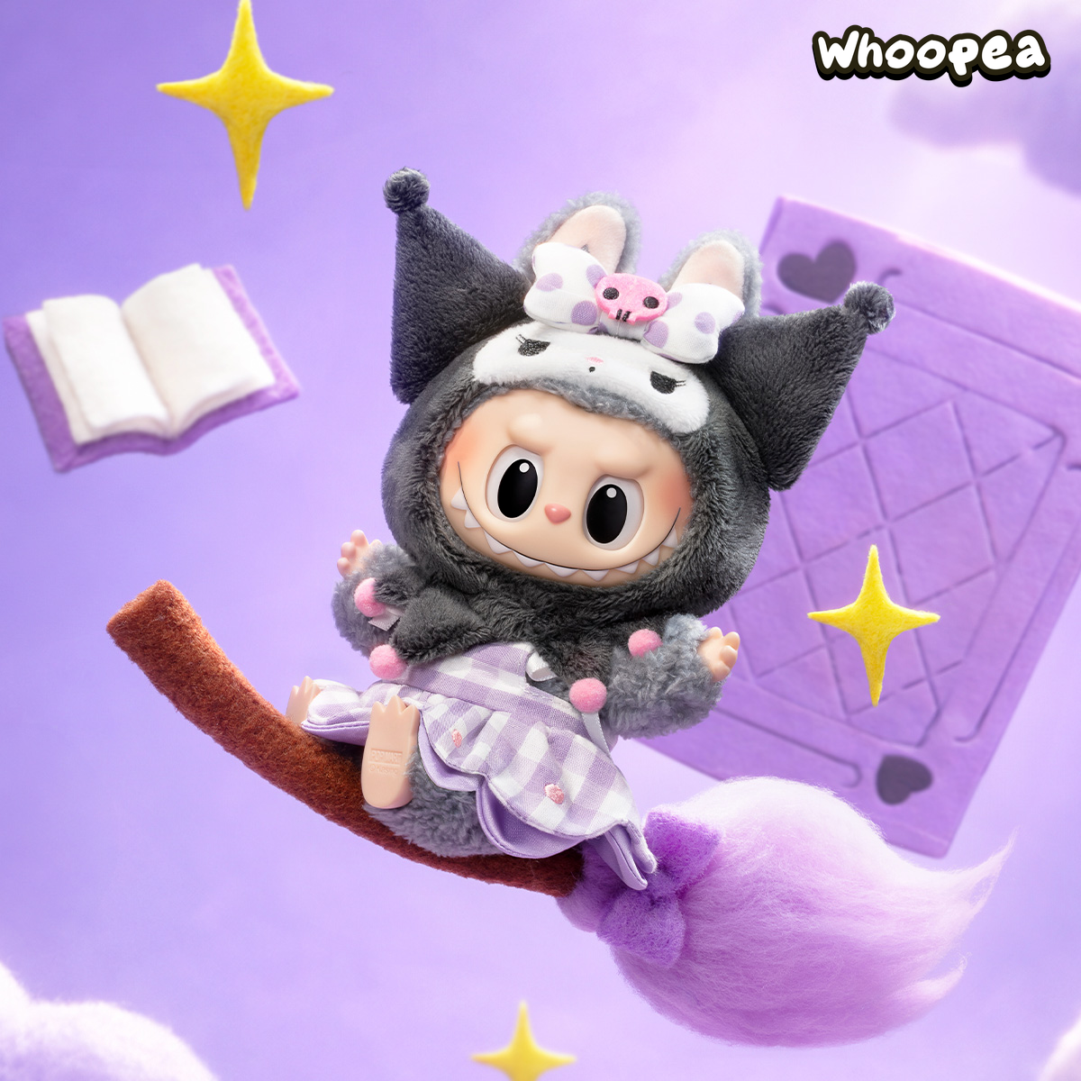 THE MONSTERS x Hello Kitty and Friends Series-Vinyl Plush Pendant Blind Box