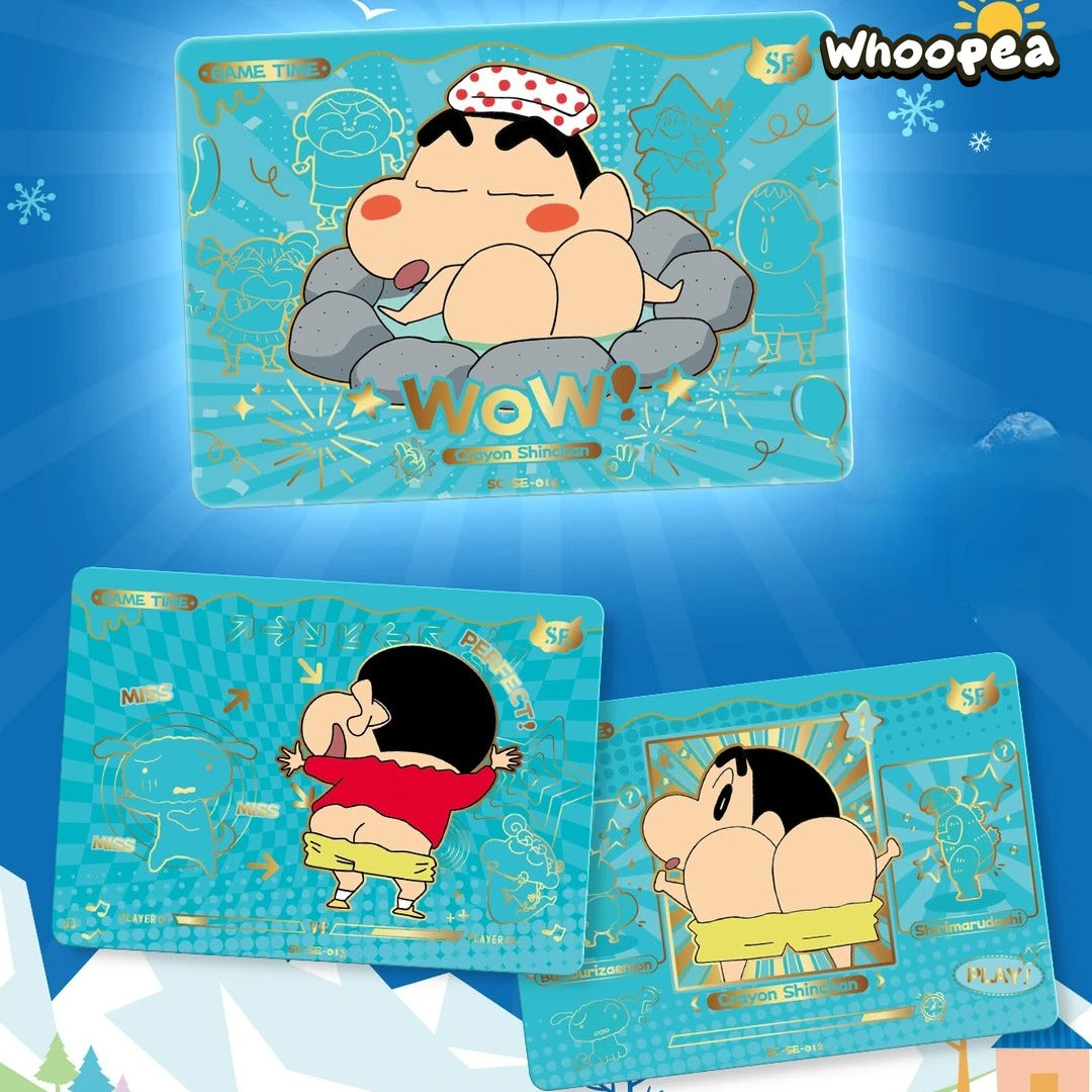 Crayon Shin-chan Winter Joy V5 Series Trading Card Blind Box (PRE-ORDER)