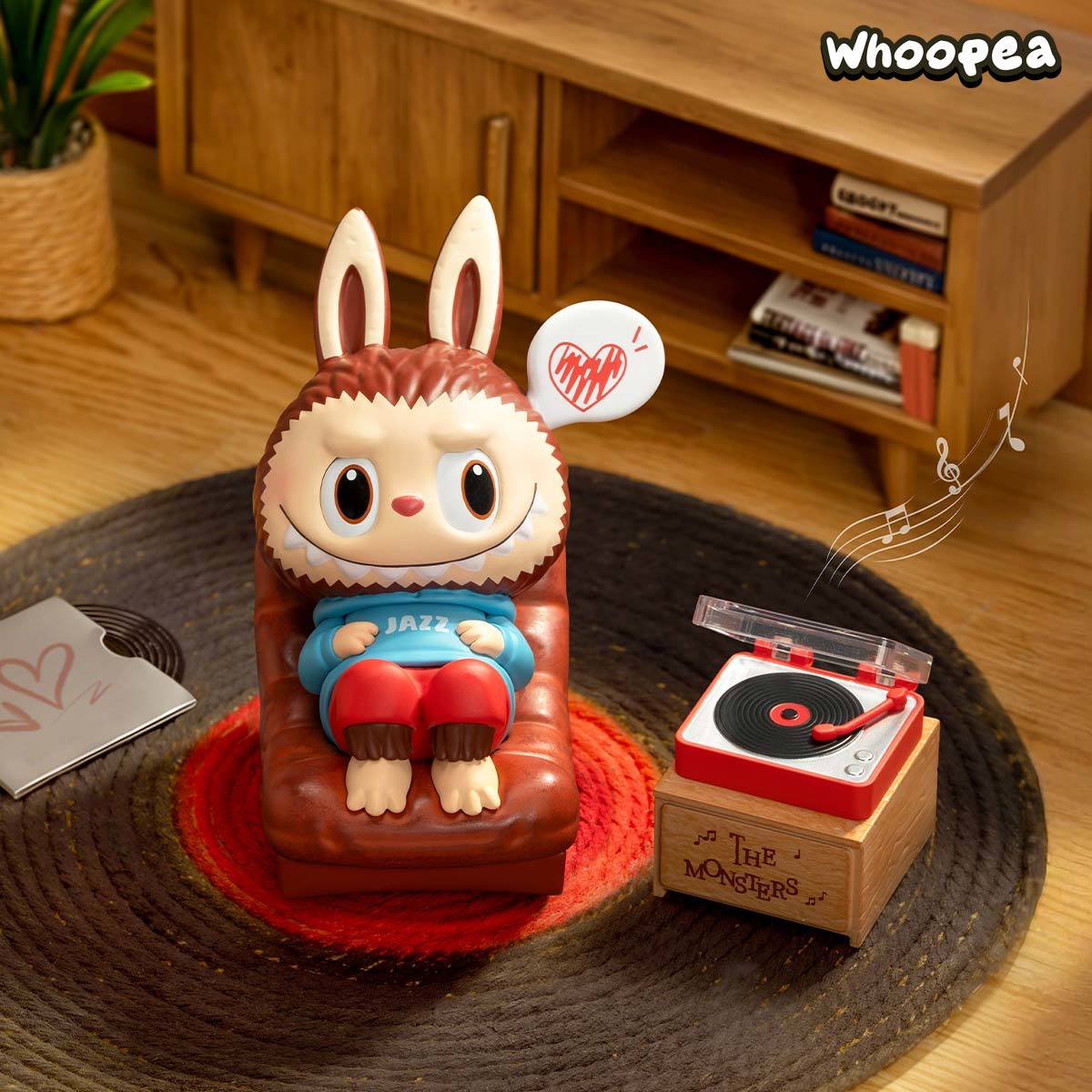 LABUBU Jazz Figure Hanging Card