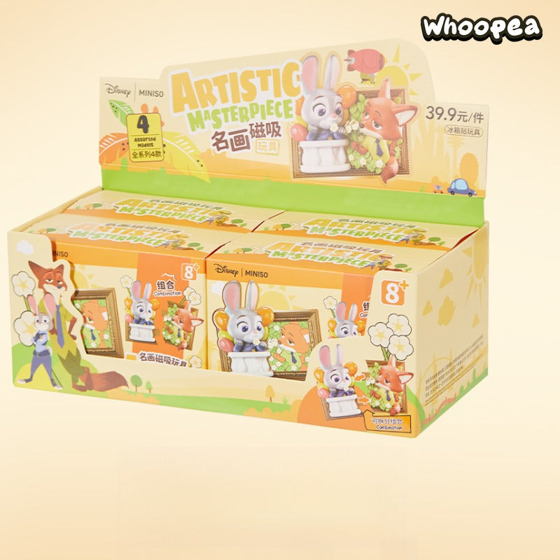 MINISO Artistic Masterpiece Series Fridge Magnet Blind Box