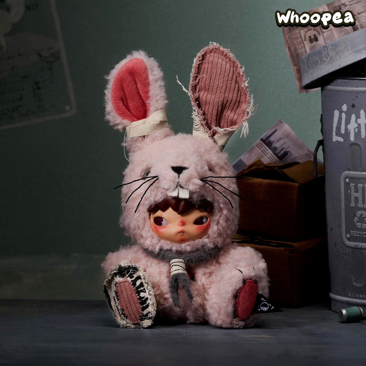 Hirono Little Hare Plush Doll Pendant