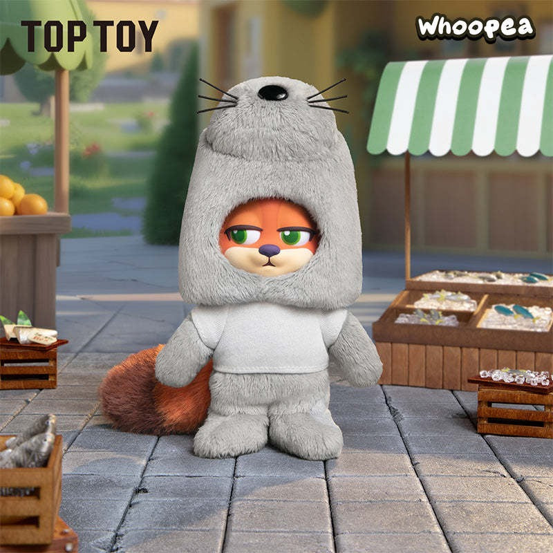 ZOOTOPIA 2 NICK and JUDY Best Undercover Keychain Plush Series Blind Box