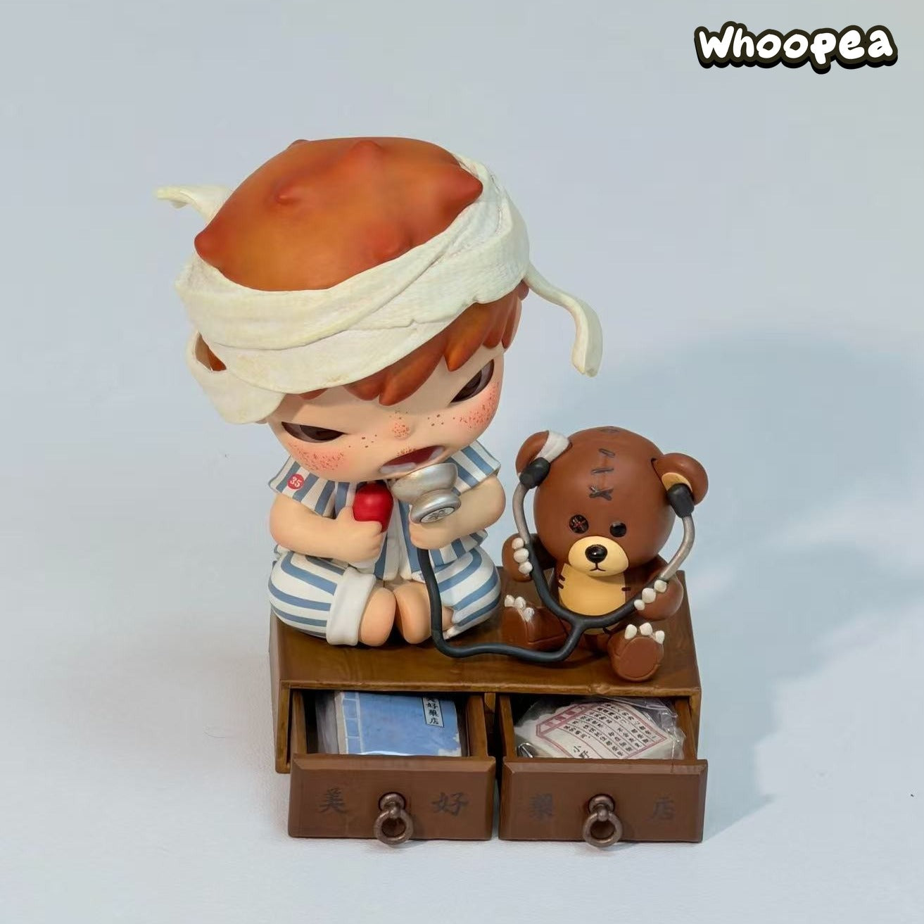 POP MART Hirono Well Pharmacy Series Figure Hanging Card