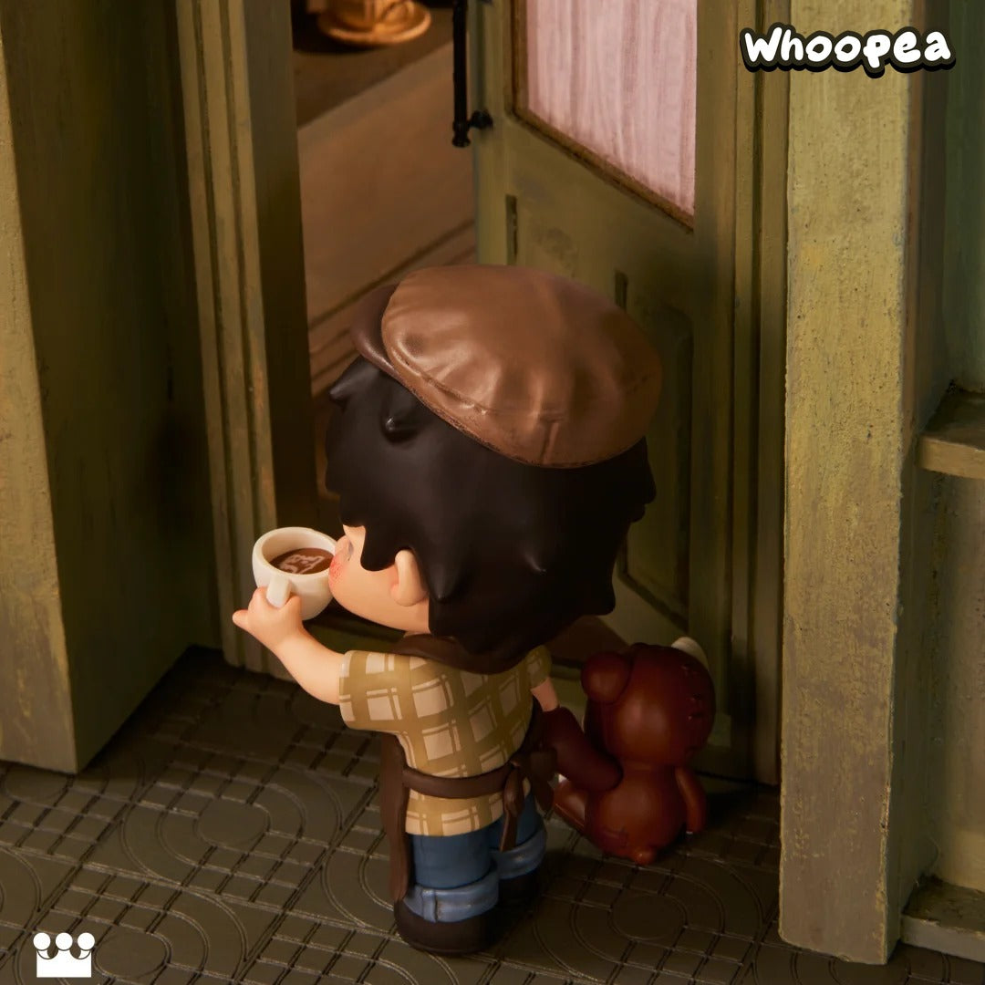 POP MART Hirono Coffee Series Figure Hanging Card