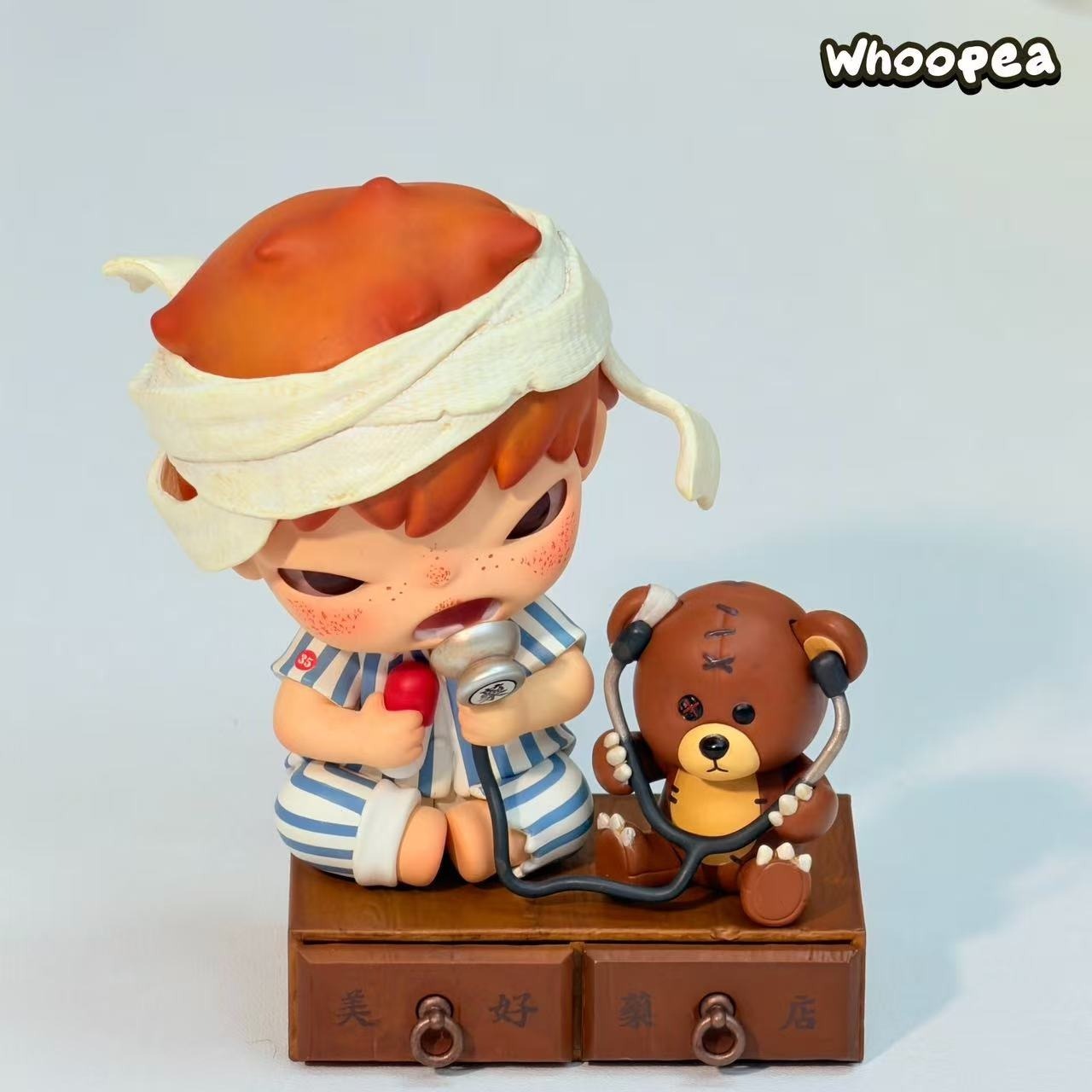 POP MART Hirono Well Pharmacy Series Figure Hanging Card