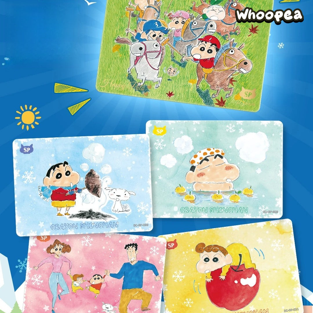Crayon Shin-chan Winter Joy V5 Series Trading Card Blind Box (PRE-ORDER)