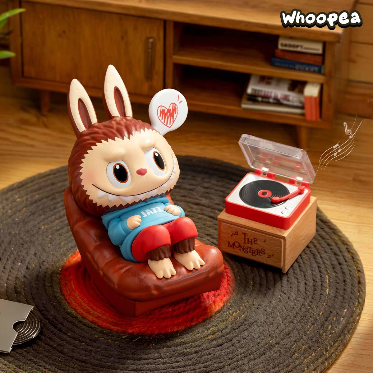 LABUBU Jazz Figure Hanging Card