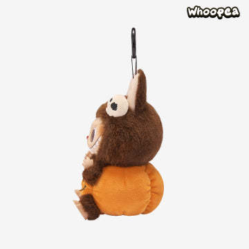 LABUBU Happy Halloween Party Series-Sitting Pumpkin Vinyl Plush Pendant