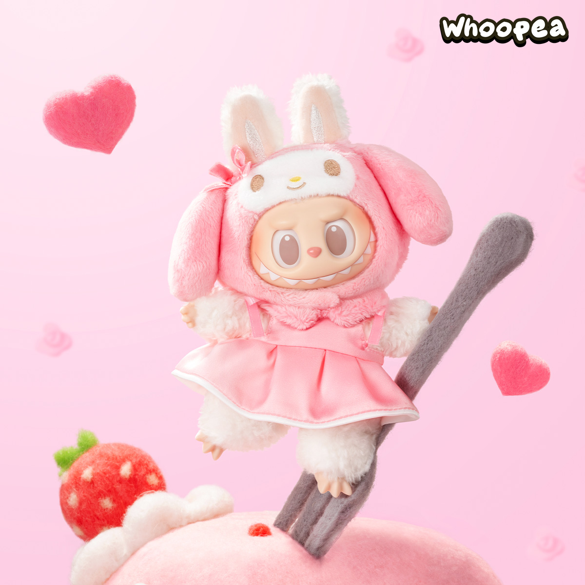 THE MONSTERS x Hello Kitty and Friends Series-Vinyl Plush Pendant Blind Box