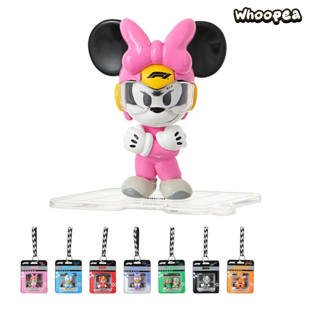 F1 × DSN Speed Moments Series 3D Building Figure Keychain