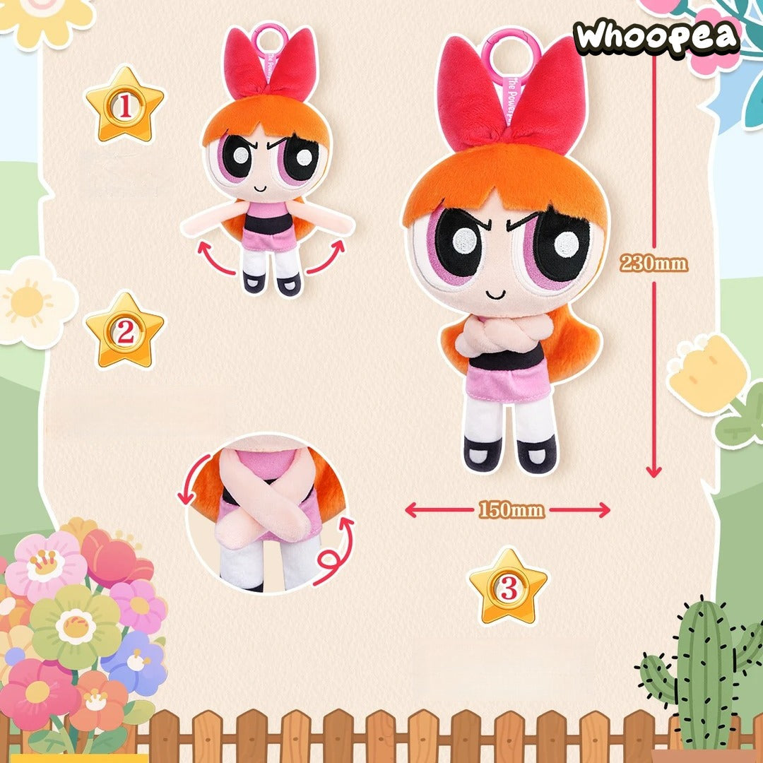 The Powerpuff Girls Cross Hands Series Plush Pendant Blind Box