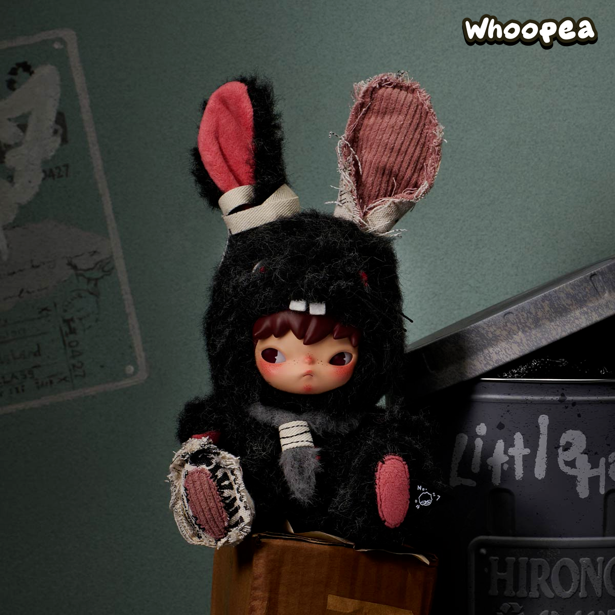 Hirono Little Hare Plush Doll Pendant