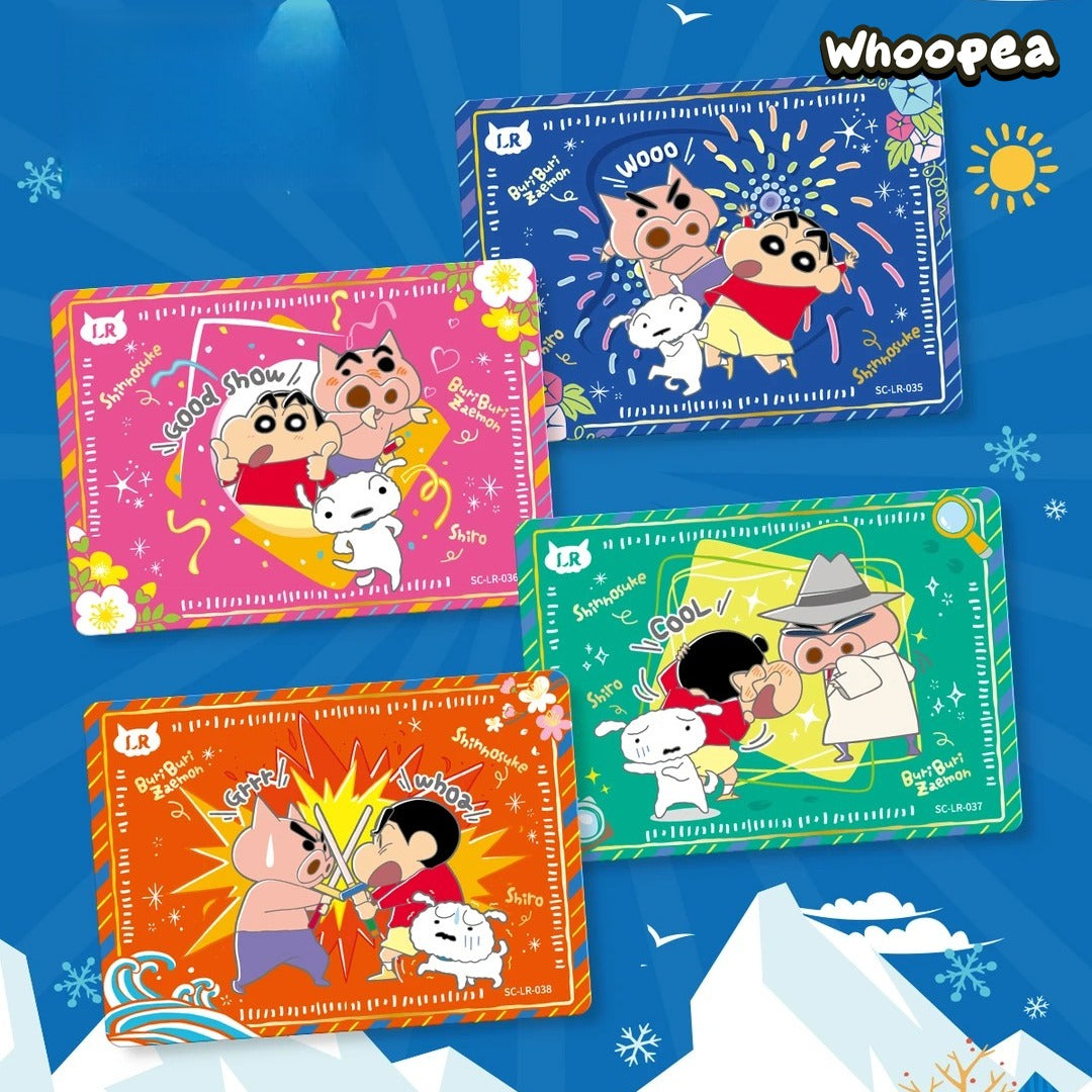 Crayon Shin-chan Winter Joy V5 Series Trading Card Blind Box (PRE-ORDER)