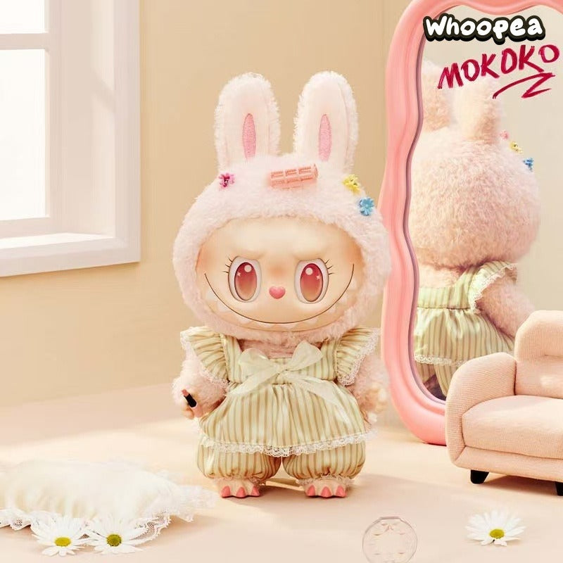 Mokoko Wake Up Spring Mokoko Series Vinyl Face Plush Gift Set, 33cm in Height
