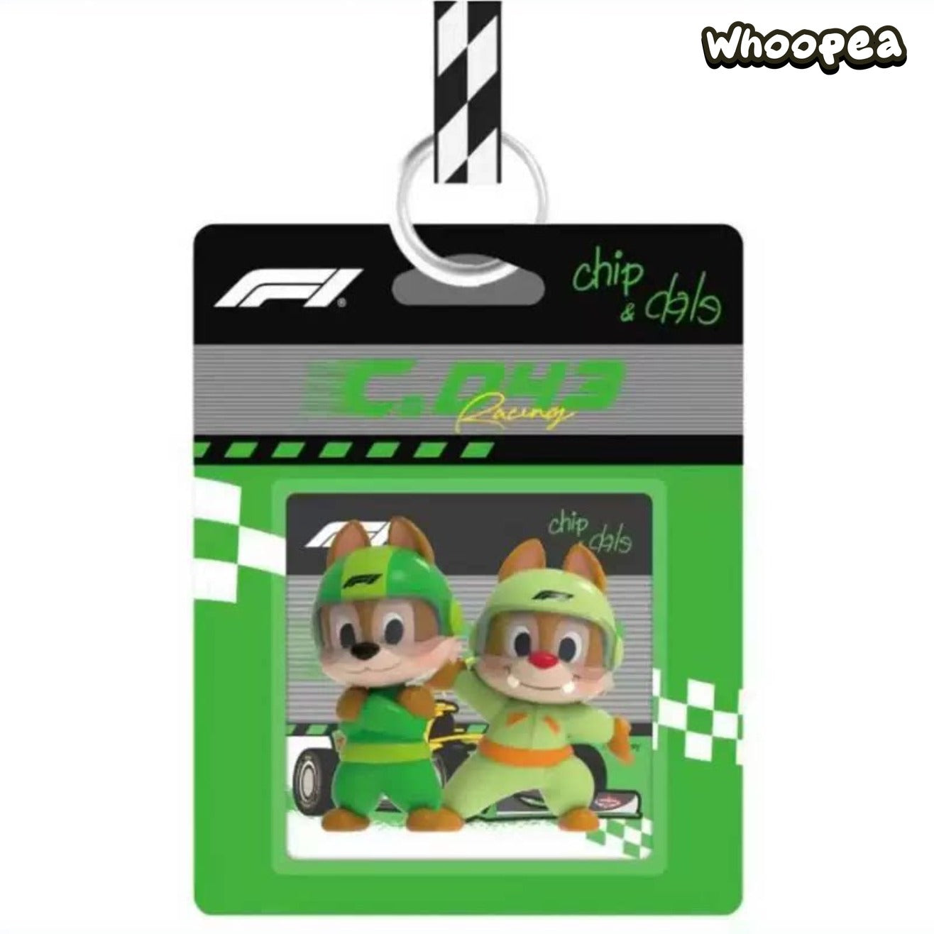 F1 × DSN Speed Moments Series 3D Building Figure Keychain