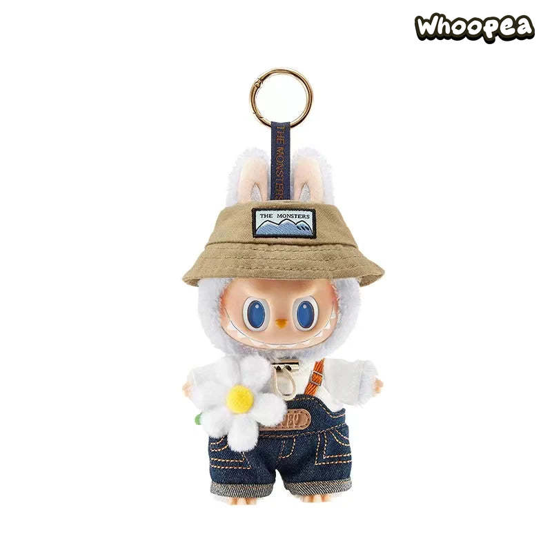 THE MONSTERS Fall In Wild Series Pendant & Vinyl Plush Doll