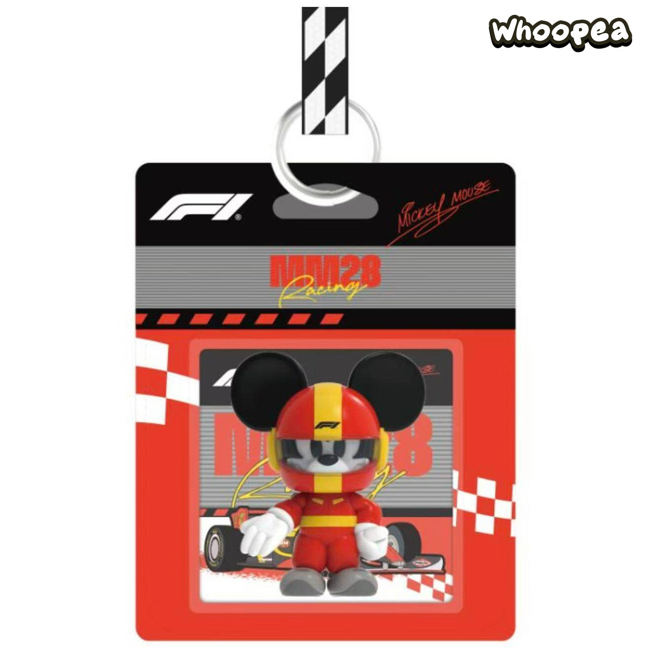 F1 × DSN Speed Moments Series 3D Building Figure Keychain