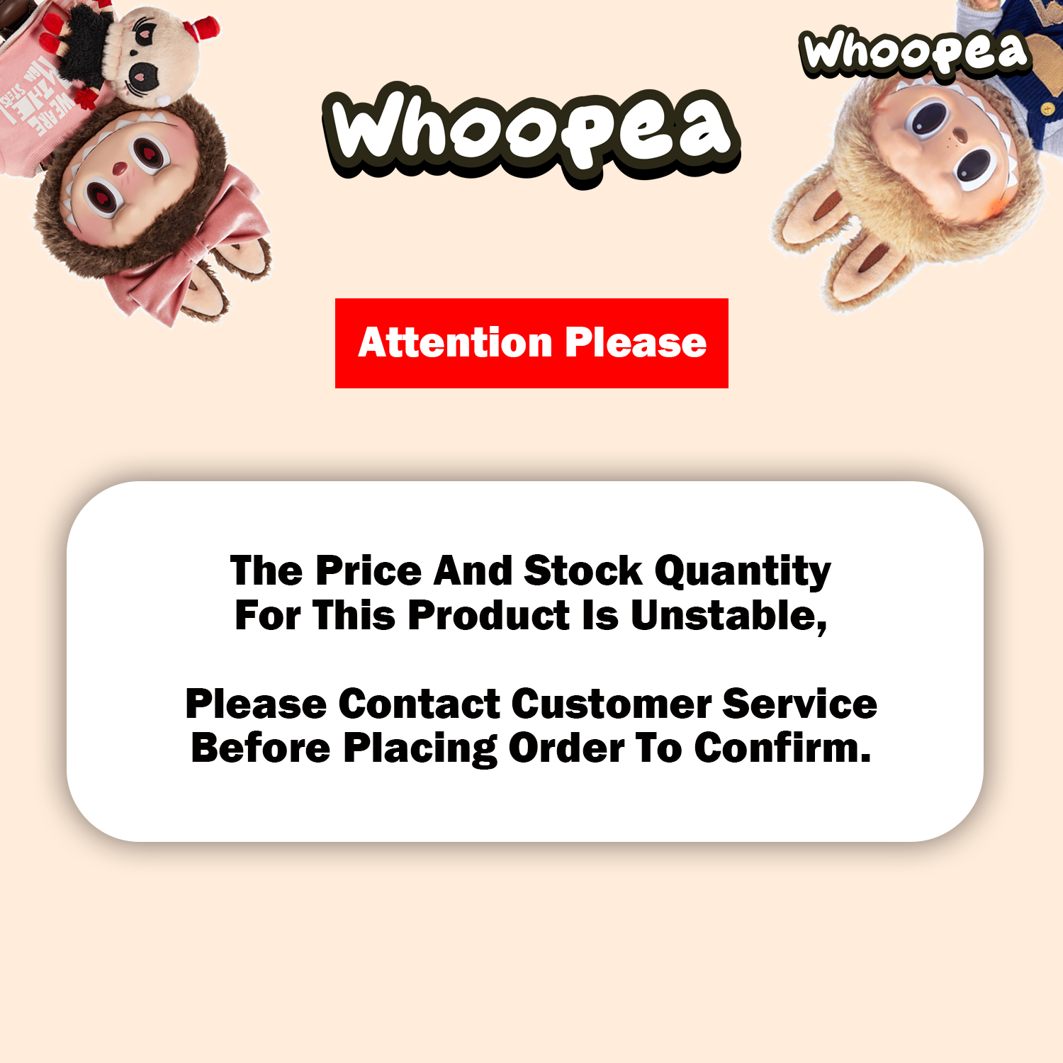 The Monsters Mokoko Fall Into Spring Series Pendant & Vinyl Plush Doll, Mokoko V2