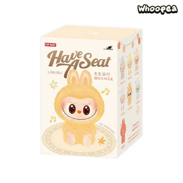 LABUBU THE MONSTERS - Have a Seat Vinyl Plush Dolls, Blind Box